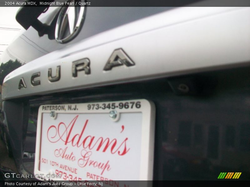 Midnight Blue Pearl / Quartz 2004 Acura MDX