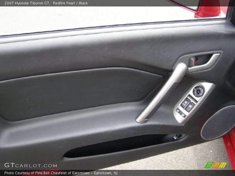 Redfire Pearl / Black 2007 Hyundai Tiburon GT