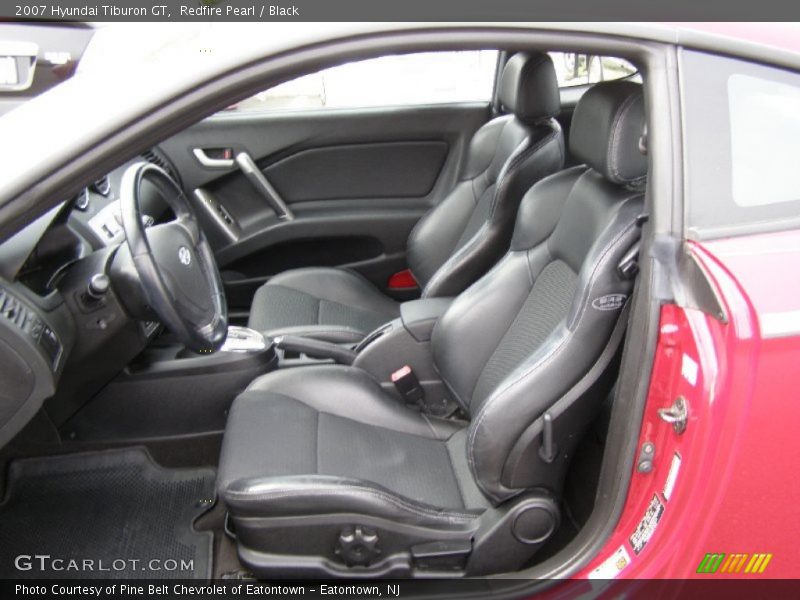 Redfire Pearl / Black 2007 Hyundai Tiburon GT