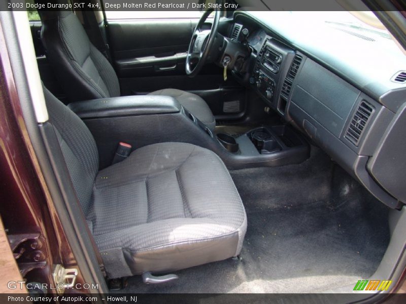 Deep Molten Red Pearlcoat / Dark Slate Gray 2003 Dodge Durango SXT 4x4