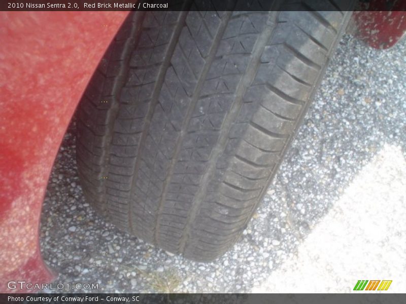 Red Brick Metallic / Charcoal 2010 Nissan Sentra 2.0