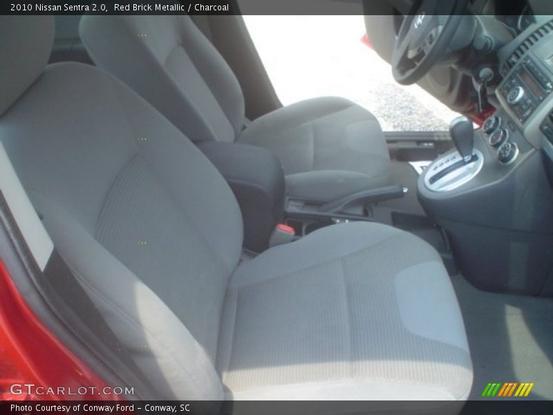 Red Brick Metallic / Charcoal 2010 Nissan Sentra 2.0