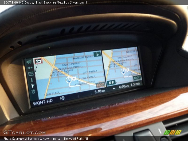 Navigation of 2007 M6 Coupe