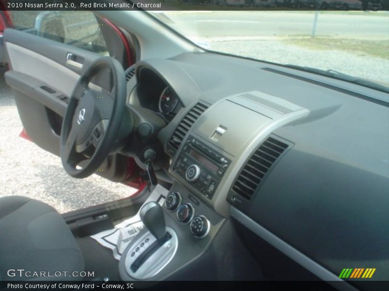 Red Brick Metallic / Charcoal 2010 Nissan Sentra 2.0