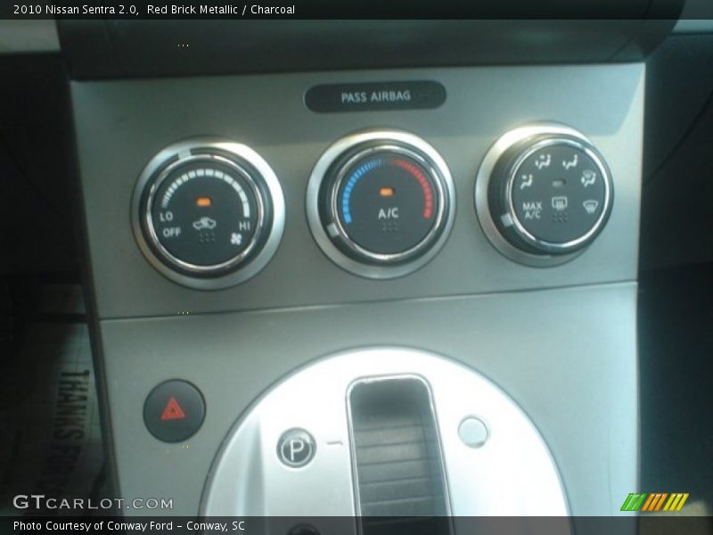 Red Brick Metallic / Charcoal 2010 Nissan Sentra 2.0