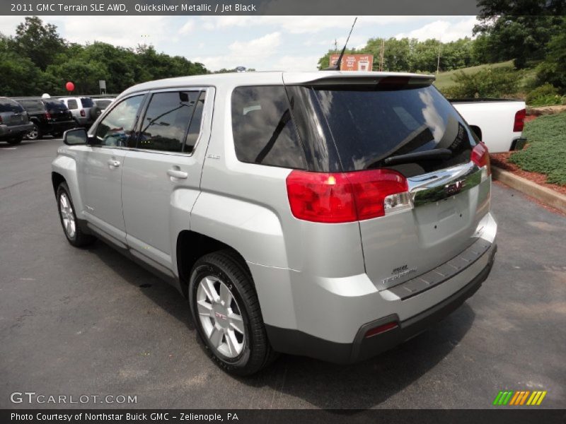 Quicksilver Metallic / Jet Black 2011 GMC Terrain SLE AWD