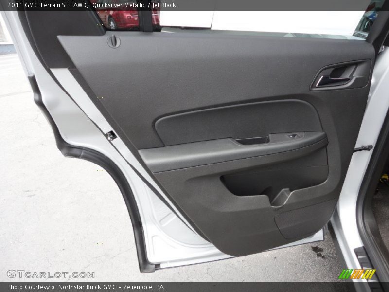 Quicksilver Metallic / Jet Black 2011 GMC Terrain SLE AWD