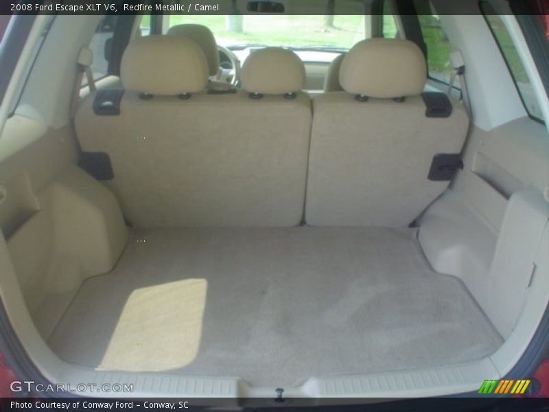 Redfire Metallic / Camel 2008 Ford Escape XLT V6