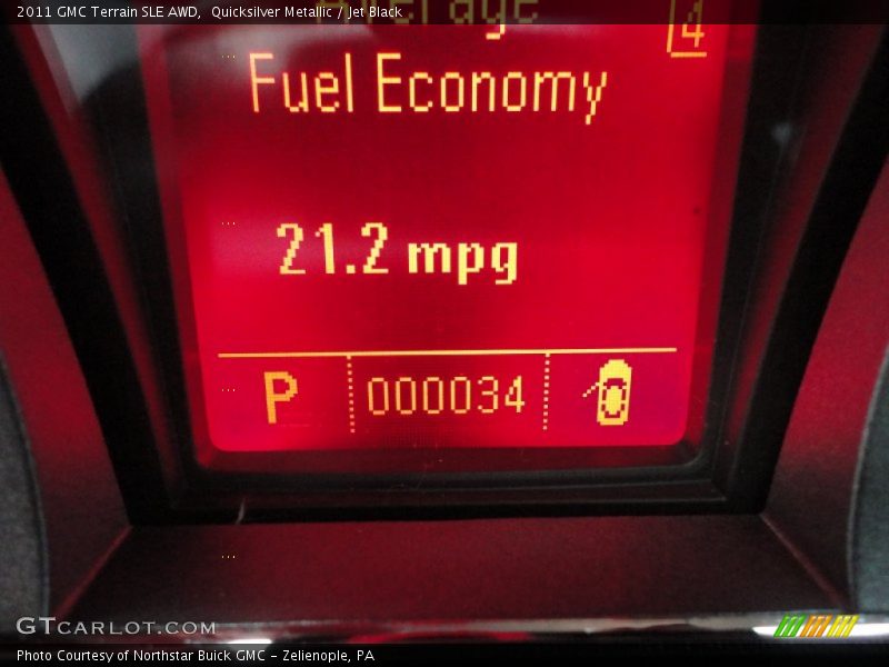 Quicksilver Metallic / Jet Black 2011 GMC Terrain SLE AWD