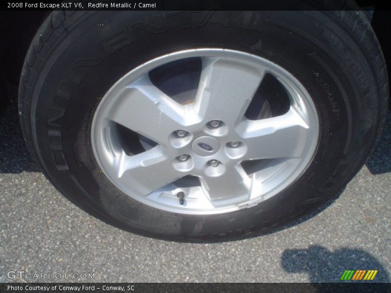 Redfire Metallic / Camel 2008 Ford Escape XLT V6