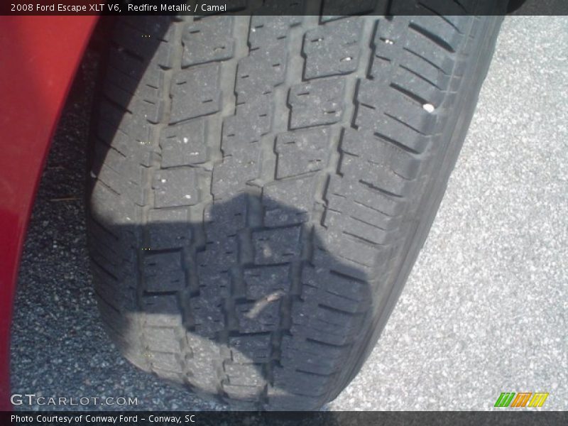 Redfire Metallic / Camel 2008 Ford Escape XLT V6