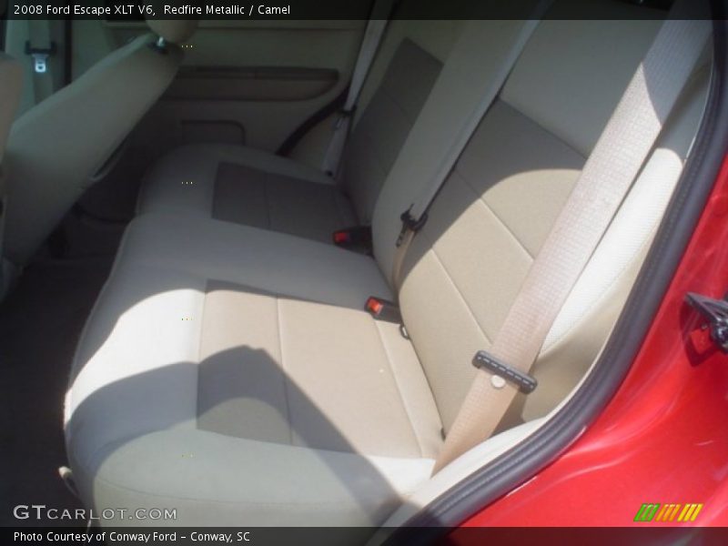 Redfire Metallic / Camel 2008 Ford Escape XLT V6