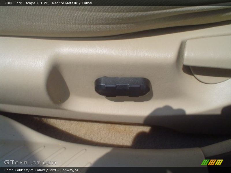 Redfire Metallic / Camel 2008 Ford Escape XLT V6