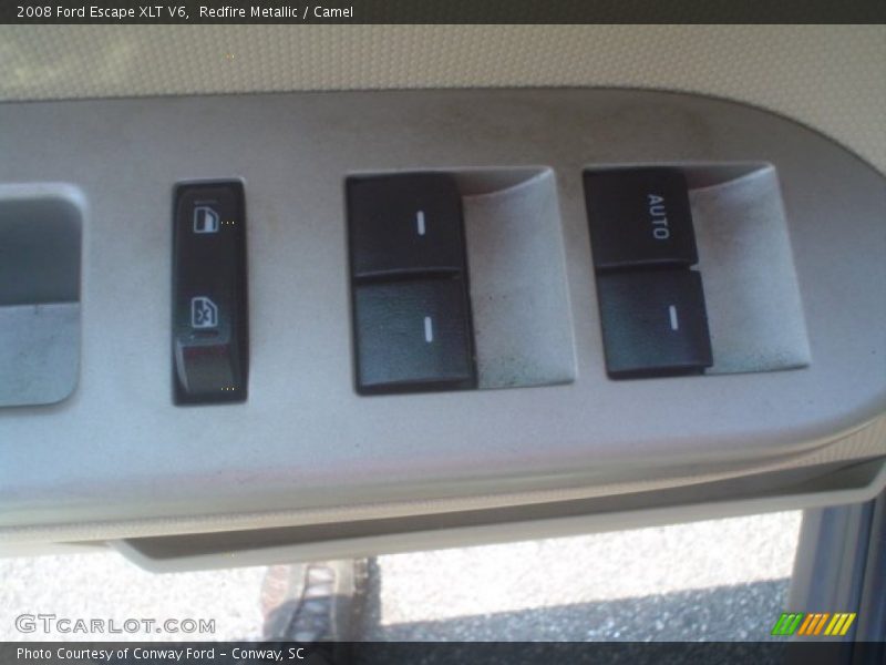 Redfire Metallic / Camel 2008 Ford Escape XLT V6