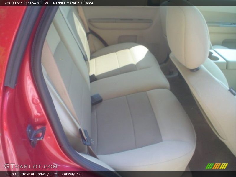 Redfire Metallic / Camel 2008 Ford Escape XLT V6