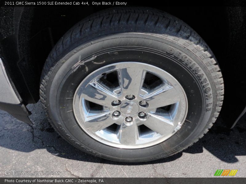 Onyx Black / Ebony 2011 GMC Sierra 1500 SLE Extended Cab 4x4