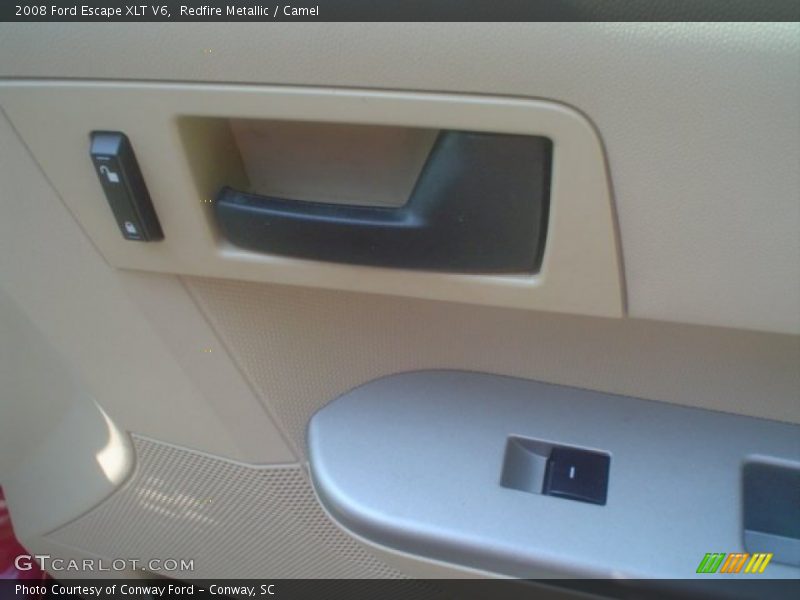 Redfire Metallic / Camel 2008 Ford Escape XLT V6