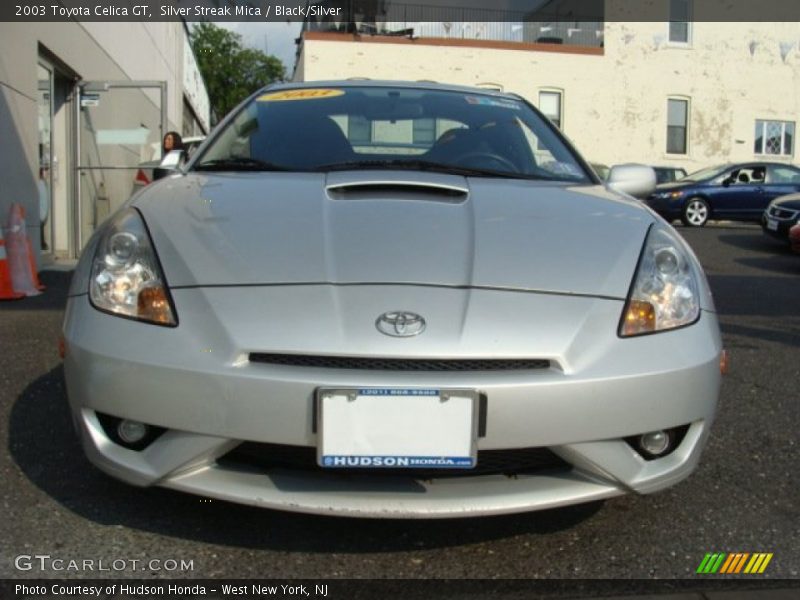 Silver Streak Mica / Black/Silver 2003 Toyota Celica GT