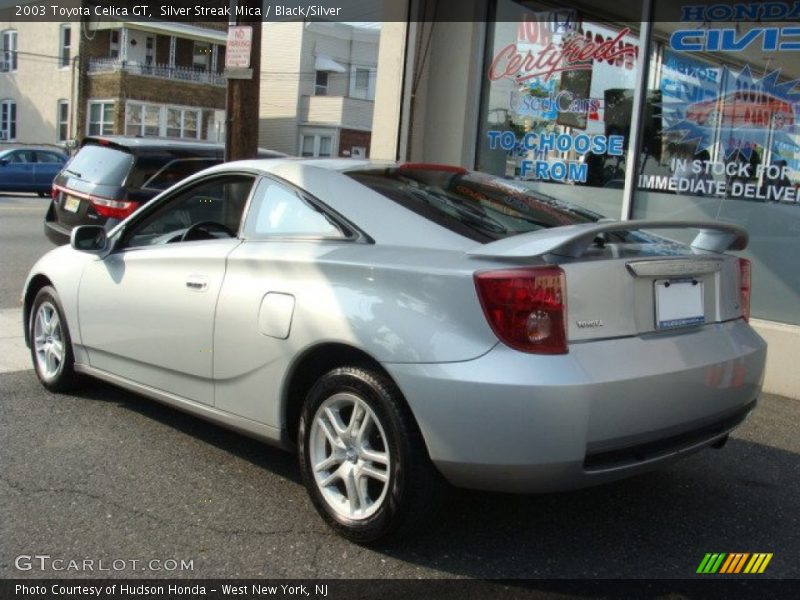 Silver Streak Mica / Black/Silver 2003 Toyota Celica GT