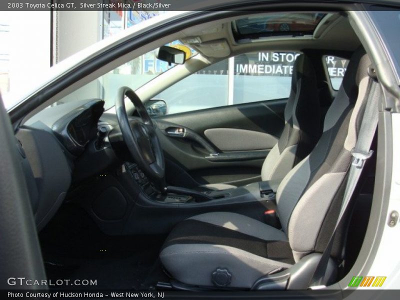 Silver Streak Mica / Black/Silver 2003 Toyota Celica GT