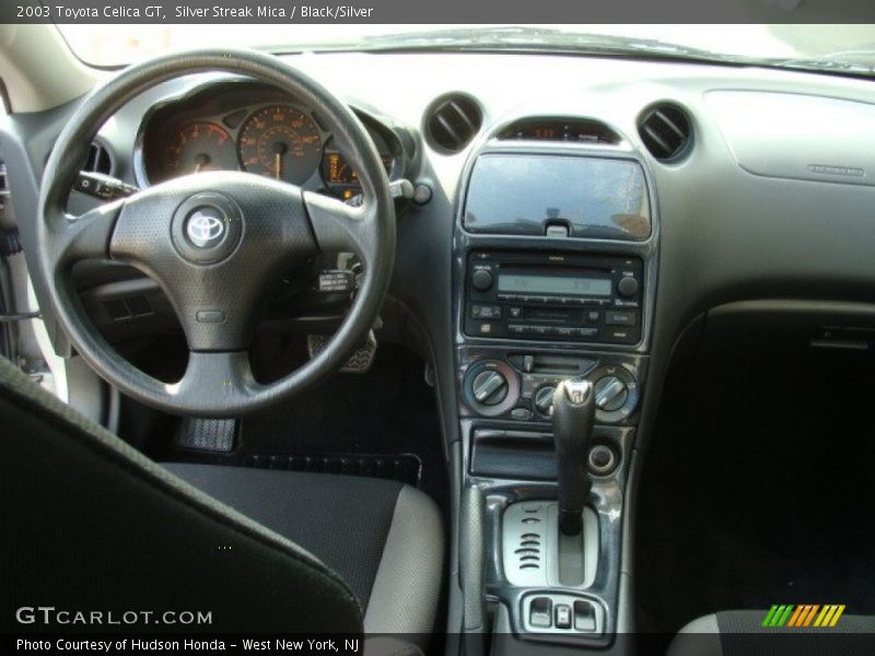 Silver Streak Mica / Black/Silver 2003 Toyota Celica GT