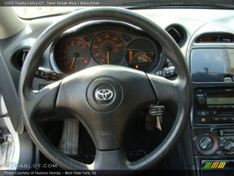 Silver Streak Mica / Black/Silver 2003 Toyota Celica GT