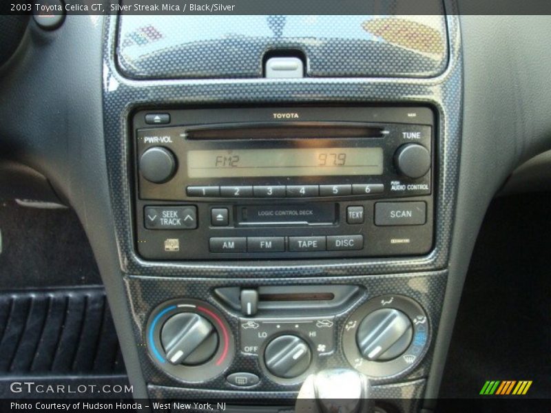 Silver Streak Mica / Black/Silver 2003 Toyota Celica GT