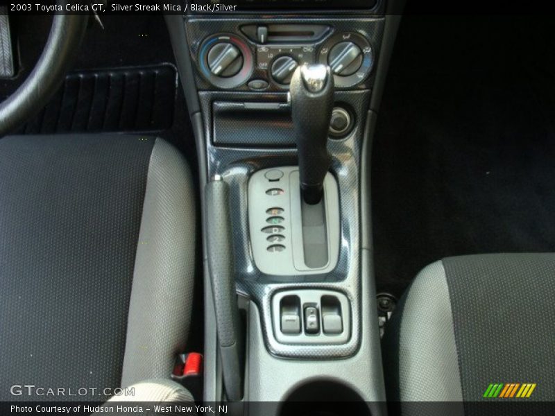 Silver Streak Mica / Black/Silver 2003 Toyota Celica GT