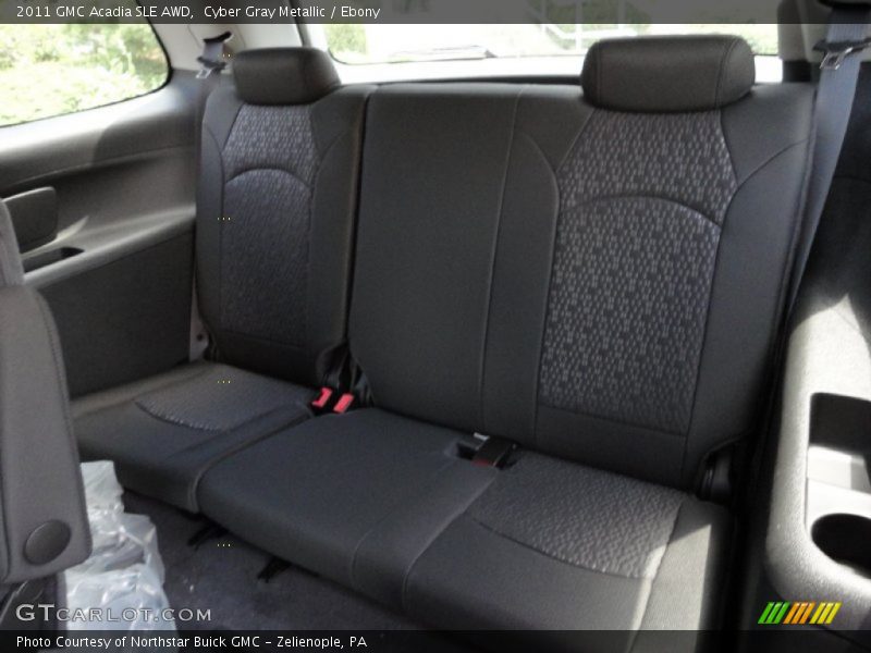 Cyber Gray Metallic / Ebony 2011 GMC Acadia SLE AWD