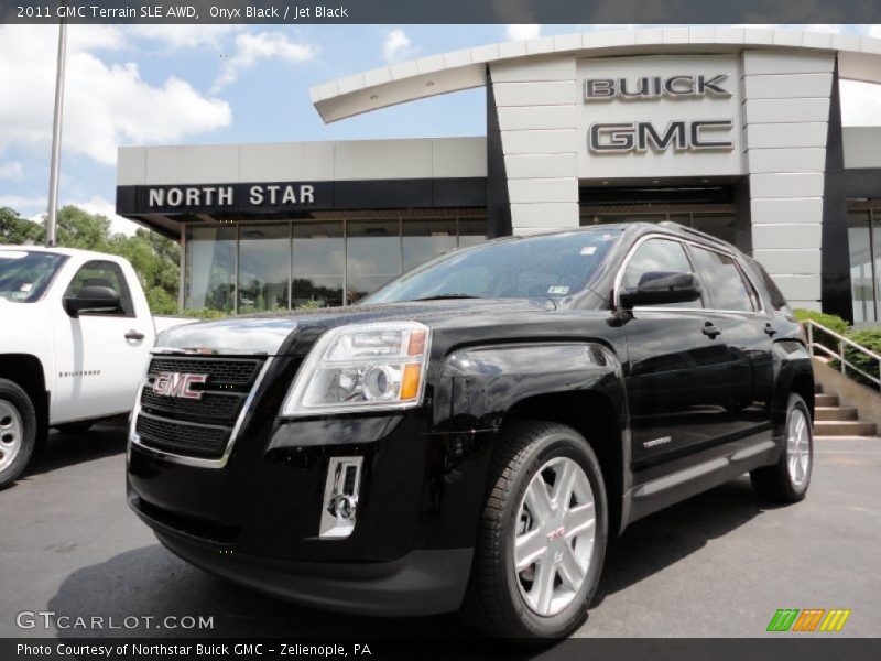 Onyx Black / Jet Black 2011 GMC Terrain SLE AWD