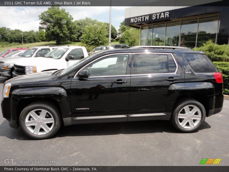 Onyx Black / Jet Black 2011 GMC Terrain SLE AWD