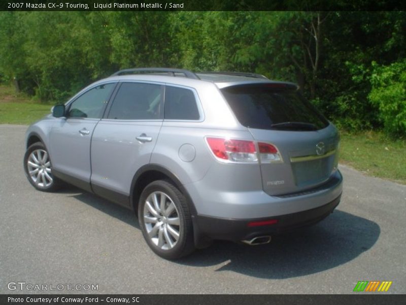 Liquid Platinum Metallic / Sand 2007 Mazda CX-9 Touring