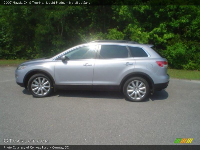Liquid Platinum Metallic / Sand 2007 Mazda CX-9 Touring