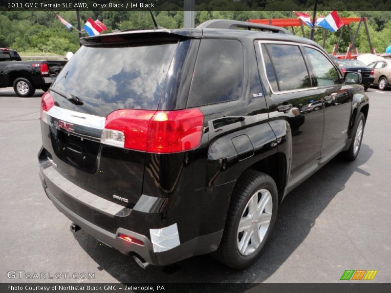 Onyx Black / Jet Black 2011 GMC Terrain SLE AWD