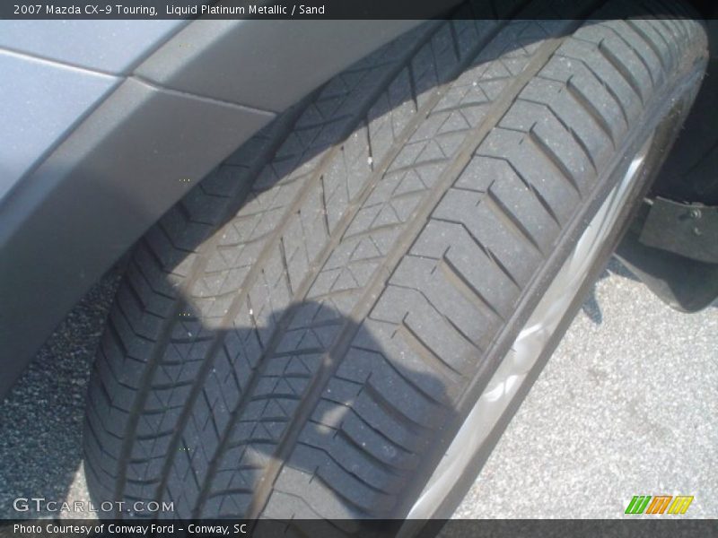 Liquid Platinum Metallic / Sand 2007 Mazda CX-9 Touring