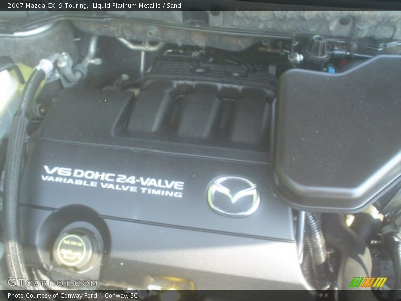 Liquid Platinum Metallic / Sand 2007 Mazda CX-9 Touring