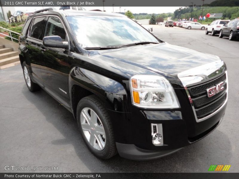 Onyx Black / Jet Black 2011 GMC Terrain SLE AWD