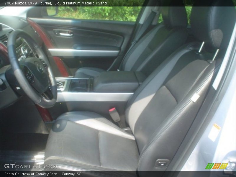 Liquid Platinum Metallic / Sand 2007 Mazda CX-9 Touring