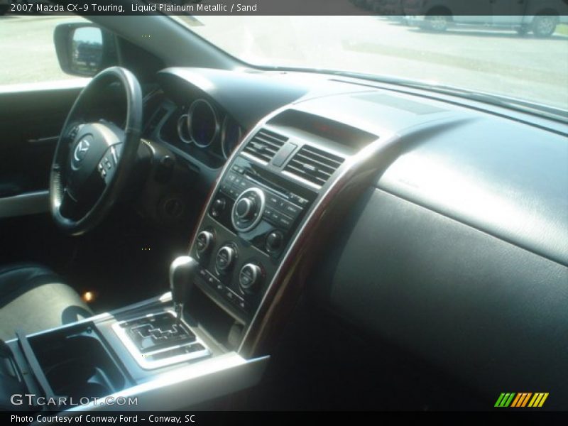 Liquid Platinum Metallic / Sand 2007 Mazda CX-9 Touring