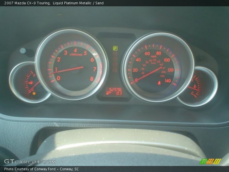 Liquid Platinum Metallic / Sand 2007 Mazda CX-9 Touring