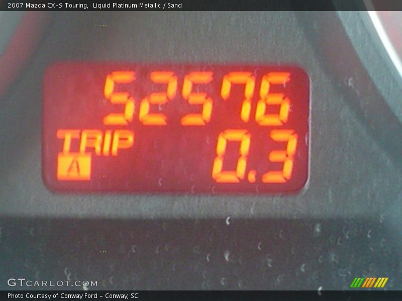 Liquid Platinum Metallic / Sand 2007 Mazda CX-9 Touring