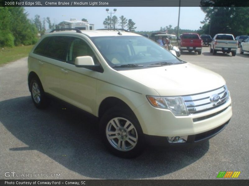 Creme Brulee / Medium Light Stone 2008 Ford Edge SEL