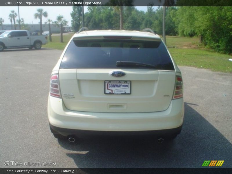 Creme Brulee / Medium Light Stone 2008 Ford Edge SEL