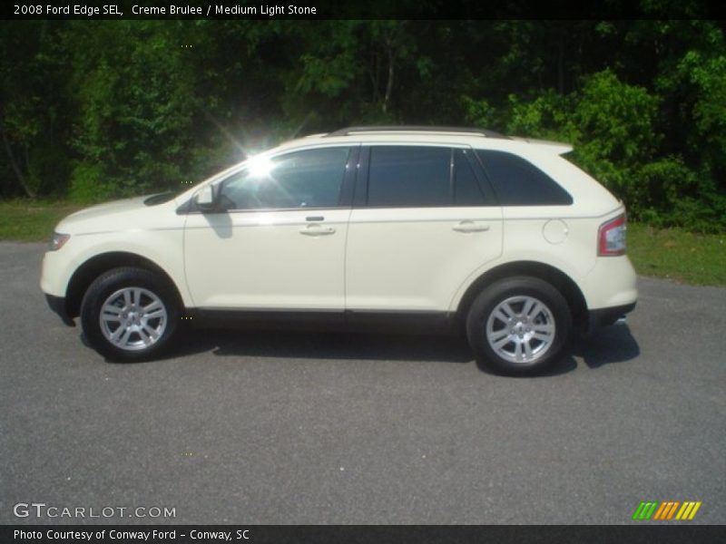 Creme Brulee / Medium Light Stone 2008 Ford Edge SEL