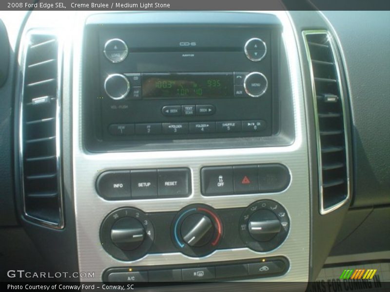 Creme Brulee / Medium Light Stone 2008 Ford Edge SEL