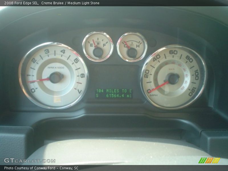 Creme Brulee / Medium Light Stone 2008 Ford Edge SEL