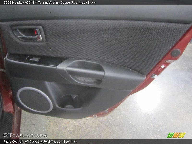 Copper Red Mica / Black 2008 Mazda MAZDA3 s Touring Sedan