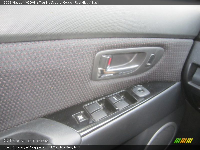 Copper Red Mica / Black 2008 Mazda MAZDA3 s Touring Sedan