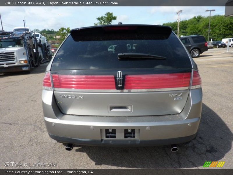 Vapor Silver Metallic / Medium Light Stone 2008 Lincoln MKX AWD
