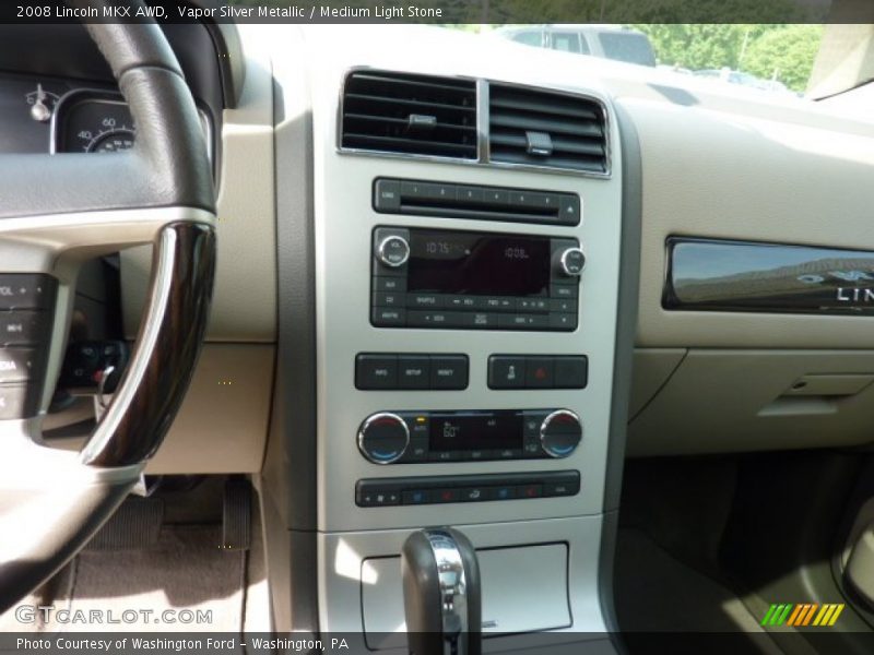 Vapor Silver Metallic / Medium Light Stone 2008 Lincoln MKX AWD